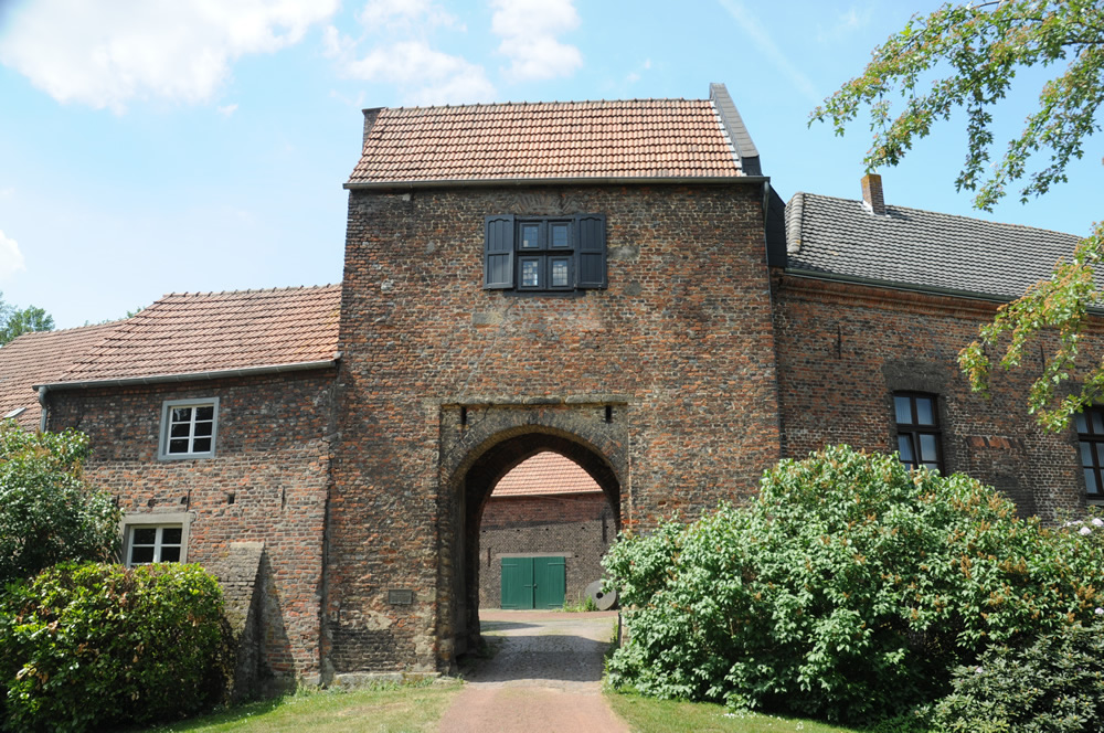 Ehemaliges Wasserschloss Schermbeck (Quelle: Dießenbacher Informationsmedien)