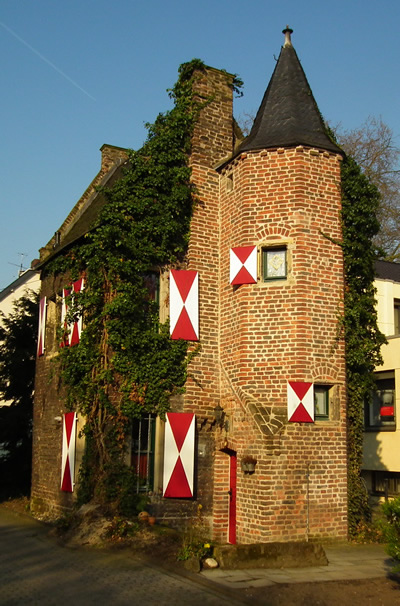 Pesthaus in Xanten, 1591 (Quelle: Dießenbacher Tewissen Informationsmedien)
